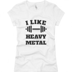 Ladies Slim Fit Basic Promo Jersey Tee