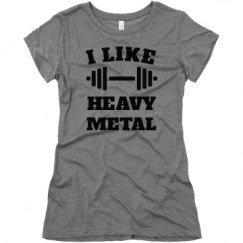 Ladies Slim Fit Super Soft Triblend Tee