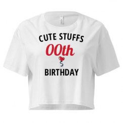 Ladies Festival Cali Crop Top Tee