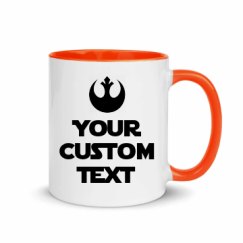 11oz Ceramic Mug with Color Inside