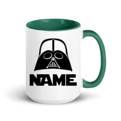 15oz Ceramic Mug with Color Inside