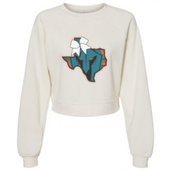 Women's Raglan Pullover Fleece