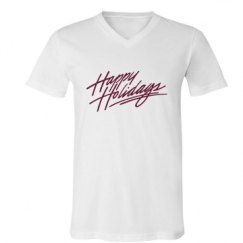 Unisex V-Neck Jersey Tee