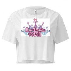 Ladies Festival Cali Crop Top Tee