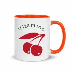 11oz Ceramic Mug with Color Inside