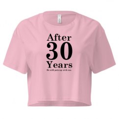 Ladies Festival Cali Crop Top Tee