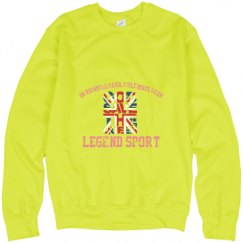 Unisex Neon Crewneck Sweatshirt