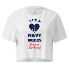 Ladies Festival Cali Crop Top Tee