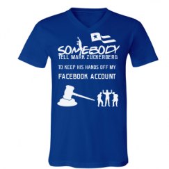 Unisex V-Neck Jersey Tee