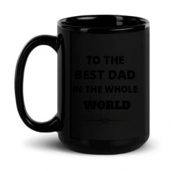 15oz Black Glossy Mug