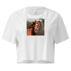 Ladies Festival Cali Crop Top Tee