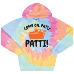Unisex Tie-Dye Fleece Hoodie