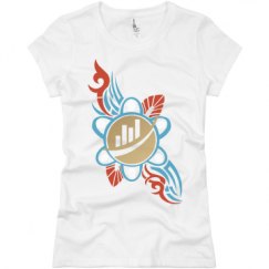 Ladies Slim Fit Basic Promo Jersey Tee