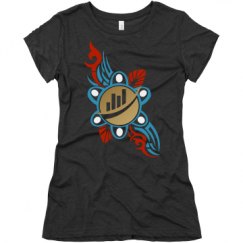 Ladies Slim Fit Super Soft Triblend Tee