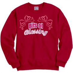 Unisex Film and Foil Crewneck Sweatshirt