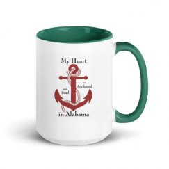 15oz Ceramic Mug with Color Inside