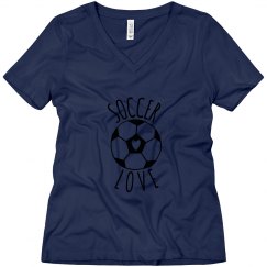 Love of Soccer Women's Tee