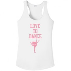 Ladies Athletic Performance Racerback Tank