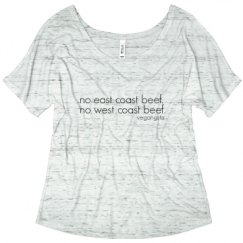 Ladies Flowy Slouchy Tee