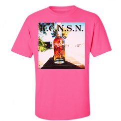 Unisex Ultra Cotton Safety Neon Crewneck Tee