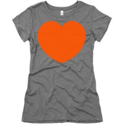 Ladies Slim Fit Super Soft Triblend Tee