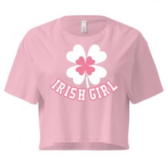 Ladies Festival Cali Crop Top Tee