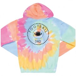 Unisex Tie-Dye Fleece Hoodie