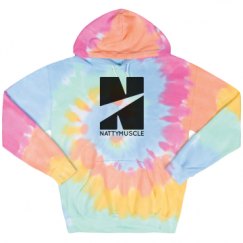 Unisex Tie-Dye Fleece Hoodie