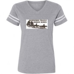 Ladies Relaxed Fit Vintage Sports Tee