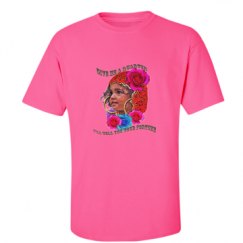 Unisex Ultra Cotton Safety Neon Crewneck Tee