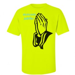 Unisex Ultra Cotton Safety Neon Crewneck Tee