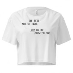 Ladies Festival Cali Crop Top Tee