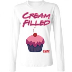 Ladies Relaxed Fit Basic Long Sleeve Tee