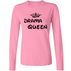 Ladies Relaxed Fit Basic Long Sleeve Tee