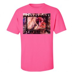 Unisex Ultra Cotton Safety Neon Crewneck Tee