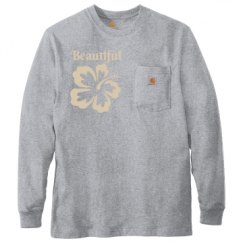 Unisex Carhartt Pocket Long Sleeve Tee