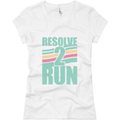 Ladies Slim Fit Basic Promo Jersey Tee