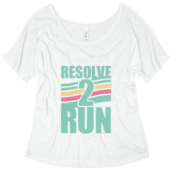 Ladies Flowy Slouchy Tee