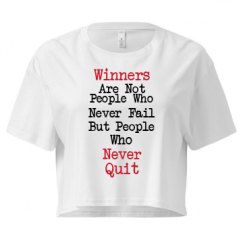 Ladies Festival Cali Crop Top Tee