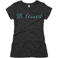 Ladies Slim Fit Super Soft Triblend Tee