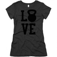Ladies Slim Fit Super Soft Triblend Tee