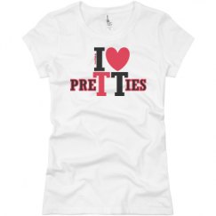 Ladies Slim Fit Basic Promo Jersey Tee