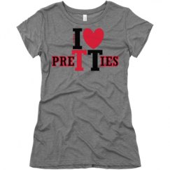 Ladies Slim Fit Super Soft Triblend Tee