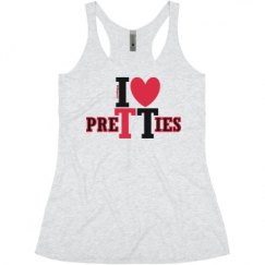 Ladies Slim Fit Super Soft Racerback Triblend Tank