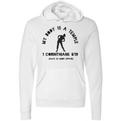 Unisex Fleece Pullover Midweight Hoodie