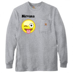 Unisex Carhartt Pocket Long Sleeve Tee