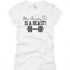 Ladies Slim Fit Basic Promo Jersey Tee