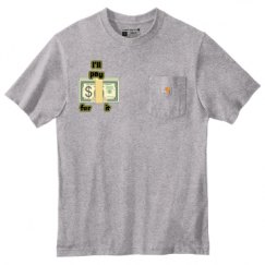 Unisex Carhartt Tall Pocket Tee