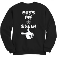 Unisex Film and Foil Crewneck Sweatshirt