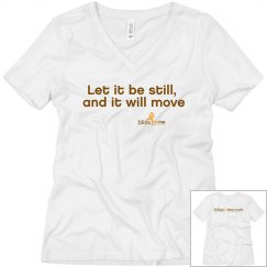 Bliss In Me Stillness V-Neck Tee